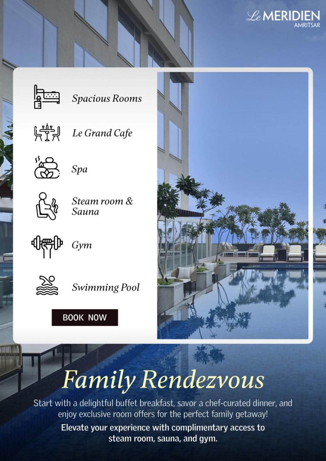 Le Meridien Amritszár Kültér fotó